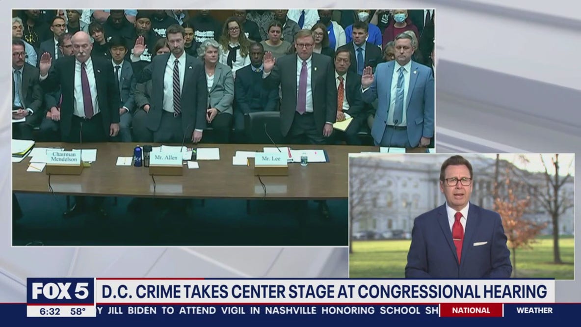 DC crime takes center stage during Congressional hearing